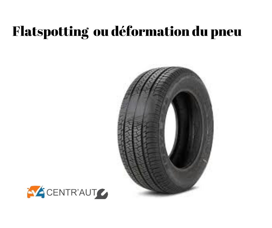 Flatspotting ou déformation du pneu vous connaissez?